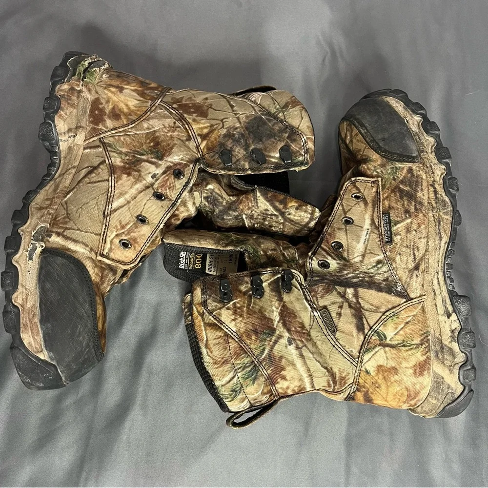 Red Wing Boots Irish Setter Mens 13 Hunting Waterproof READ Description Gorerex - Picture 7 of 16